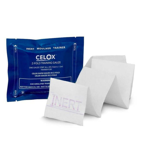 Celox training gauze z-fold