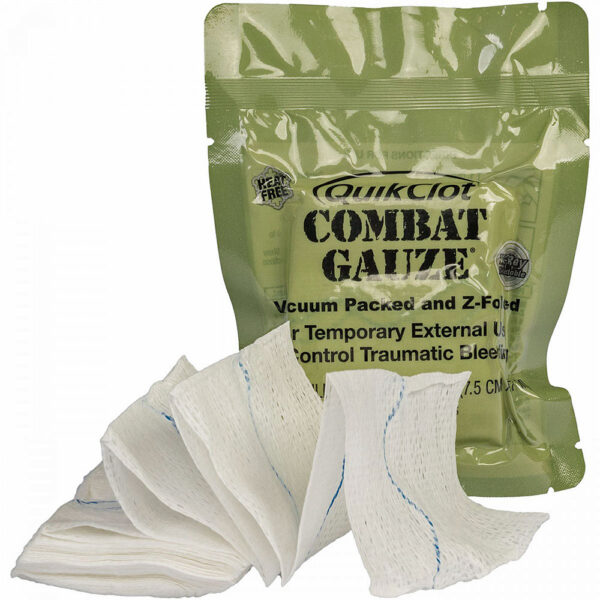 Quicklot combat gauze